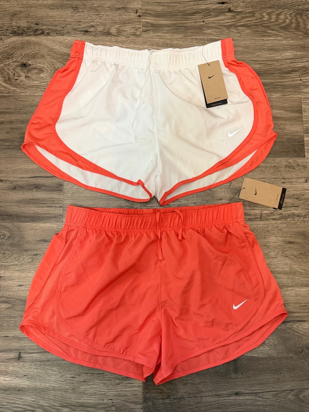 LOT OF 2 NWT Nike Womens Tempo Running Shorts Size L 3" Dri-FIT Active Bundle